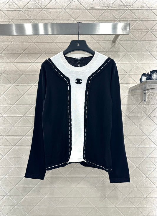 C 25 Crew Neck Wool Sweater