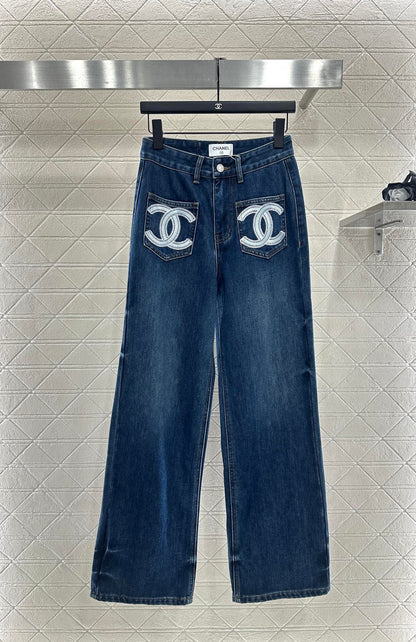 C 25 wide-leg jeans