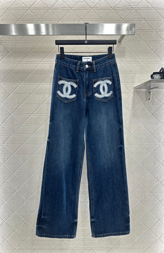 C 25 wide-leg jeans