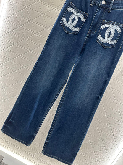 C 25 wide-leg jeans
