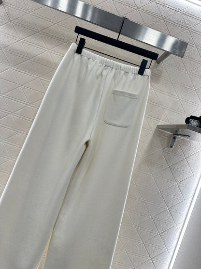 C 25 Wide drawstring wide leg pants