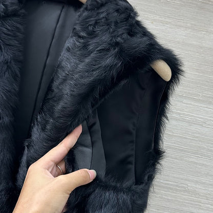 Bru 25 Wool and sheepskin vest