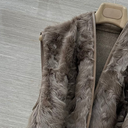 Lor 25 Wool and sheepskin vest