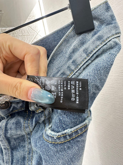 Ce 25 straight-leg denim trousers