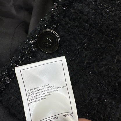 C 25 Bow-embellished woven jacket