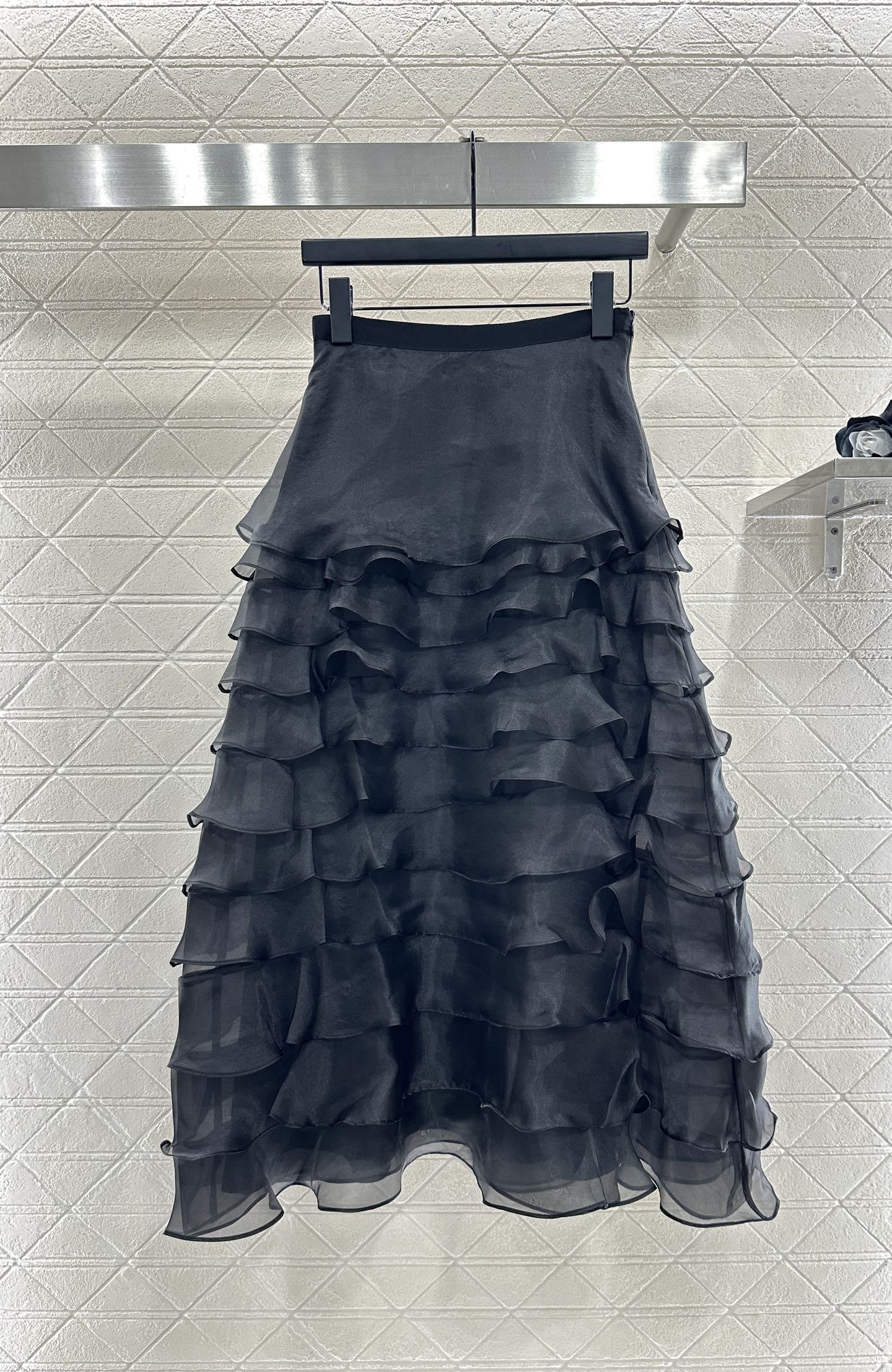 Di 25 Cake multi-layer long tulle skirt