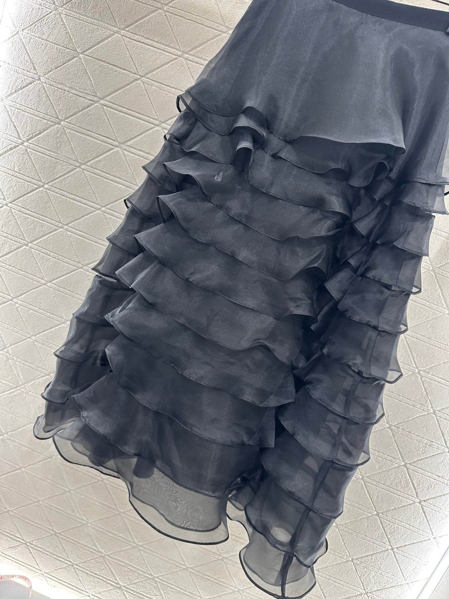 Di 25 Cake multi-layer long tulle skirt