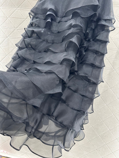 Di 25 Cake multi-layer long tulle skirt