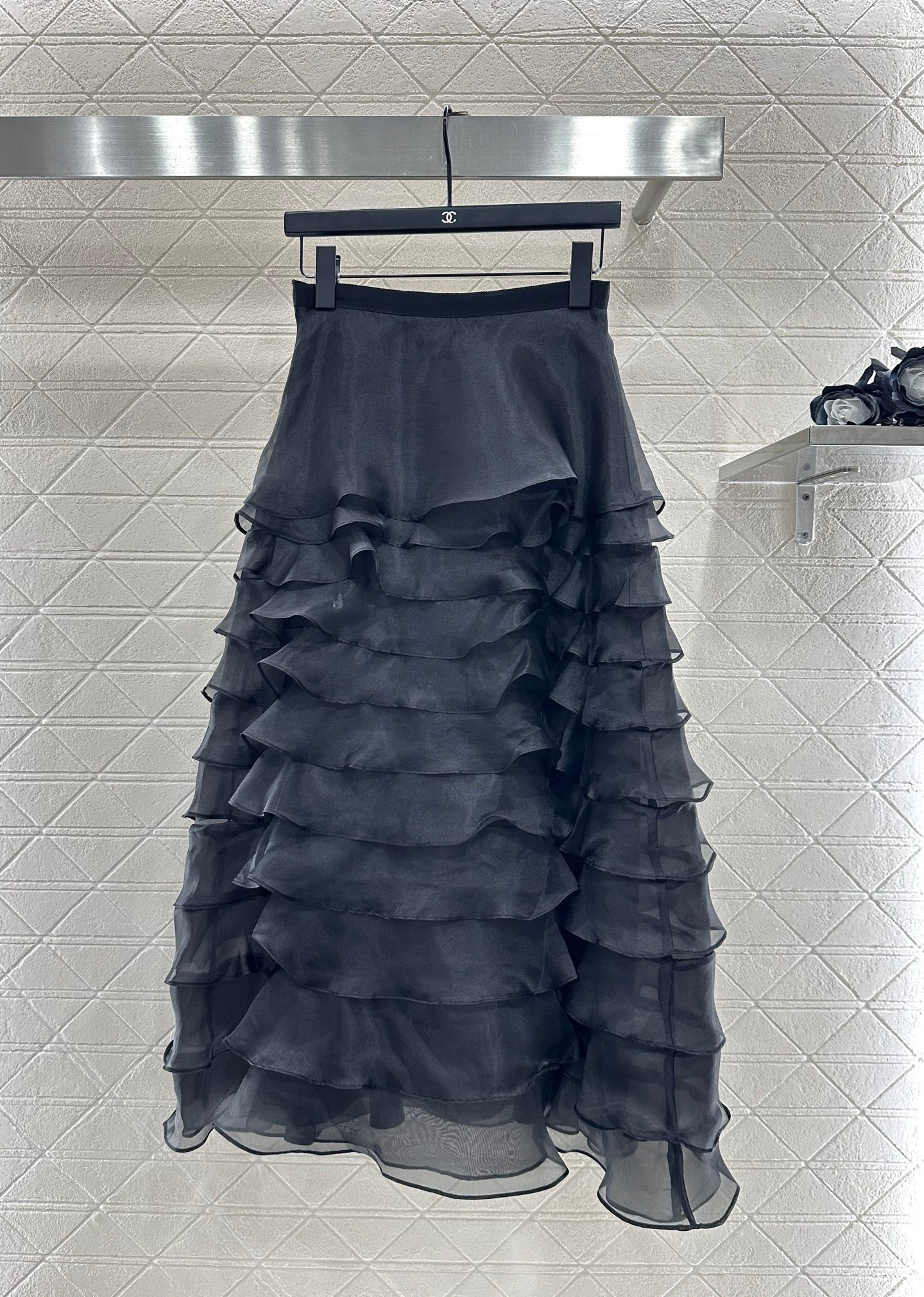Di 25 Cake multi-layer long tulle skirt