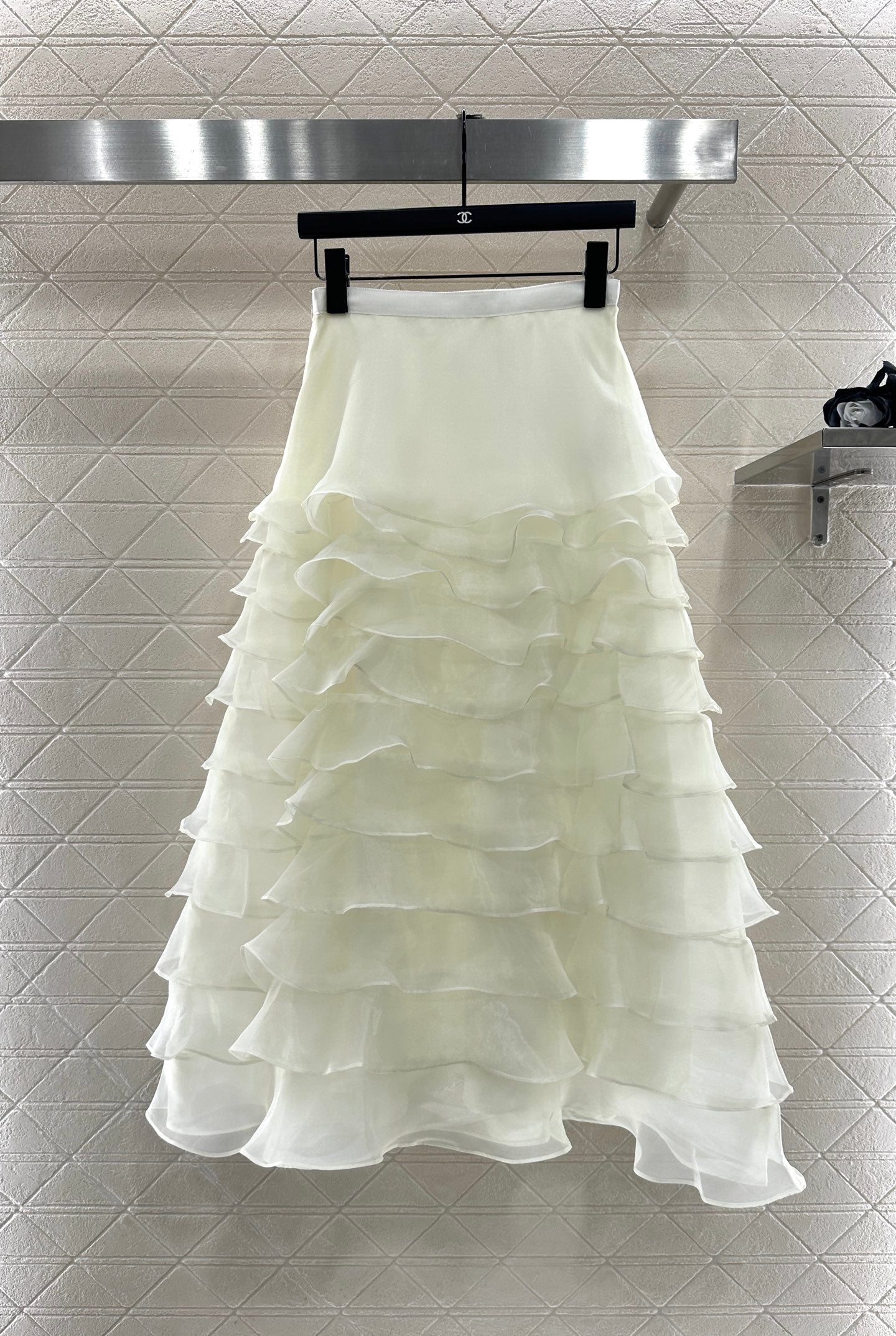 Di 25 Cake multi-layer long tulle skirt
