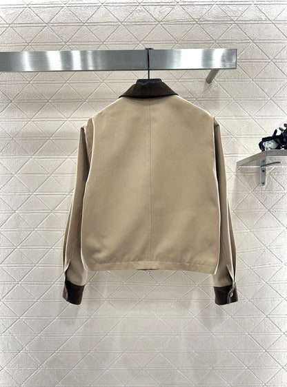 Pr 25 Corduroy collar jacket