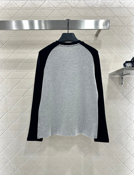 Di 25 Crew neck, embroidered long sleeves